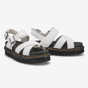 Dr Martens Voss 2 white strappy sandal